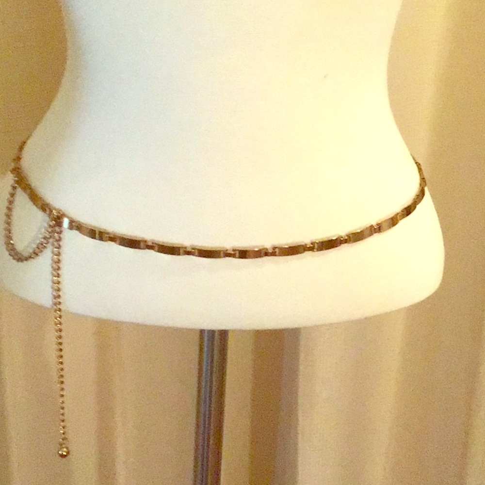Vintage chain belt/Gold